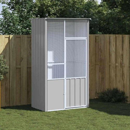 Avila Large Bird Aviary - Galvanised Steel