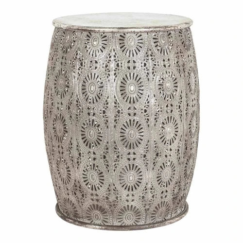 Oattaviano Metal Stool. 34.5x34.5x41.5cm