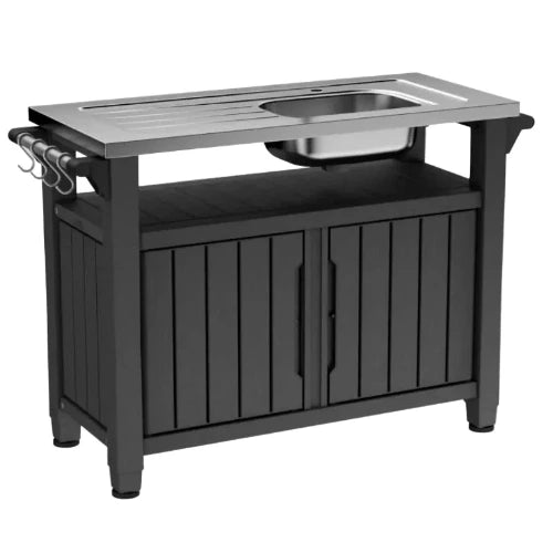 Avanta 134cm BBQ Entertainment Unit with Sink