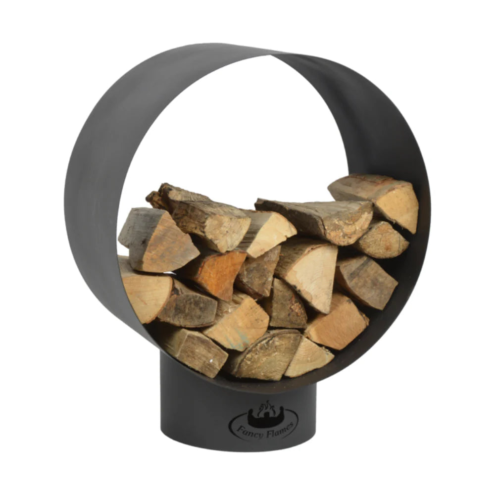 Modesto Round Steel Log Rack