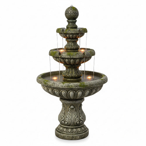 Chiavari 3-Tier Self-Contained Water Fountain