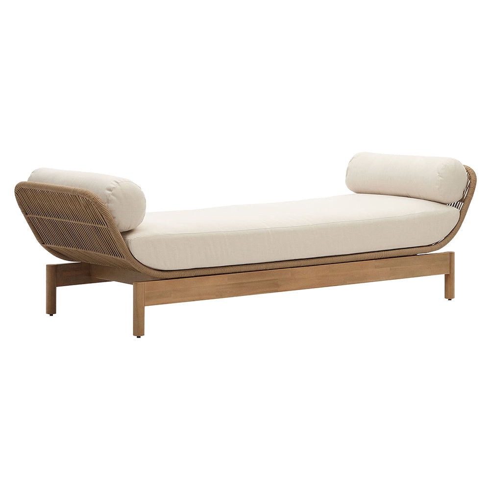 Luciano Acacia Wood Outdoor Daybed