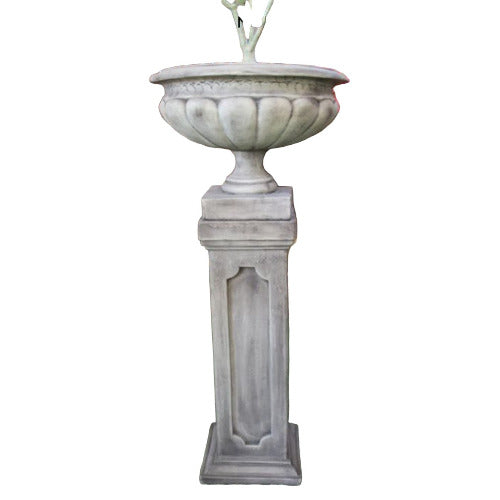 Bianchi Urn & Pedestal
