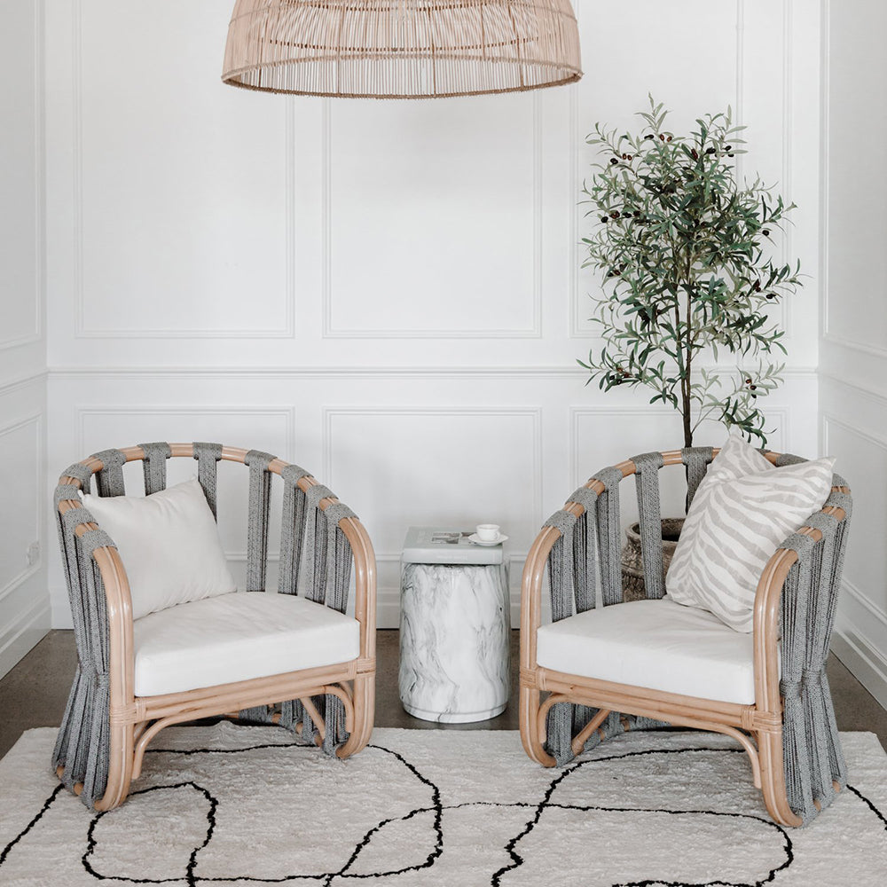 Versaille Rope & Rattan Chair