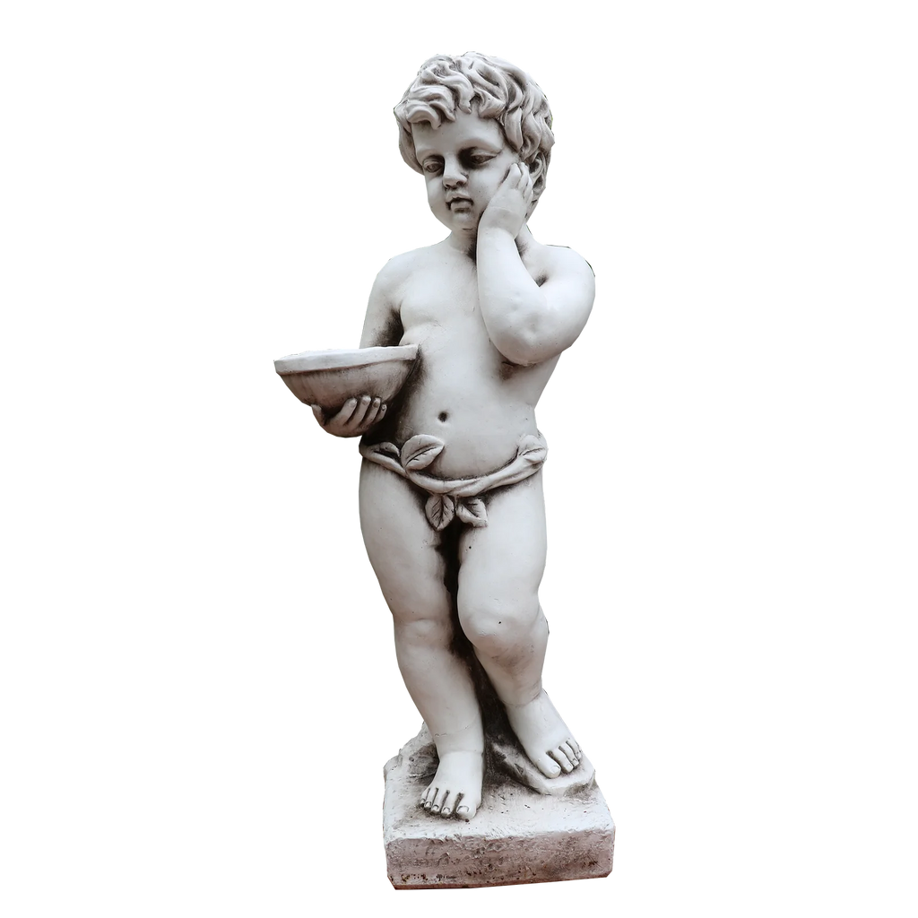 Uriel Garden Cherub with Bowl
