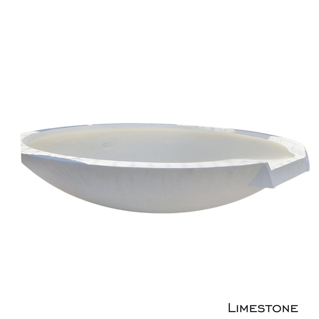 Angeles Wok Bowl with Spillway. 4 Colours. 3 Sizes