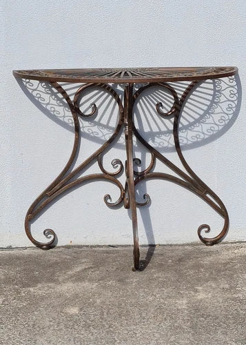 Cassis French Style Wrought Iron Accent Table
