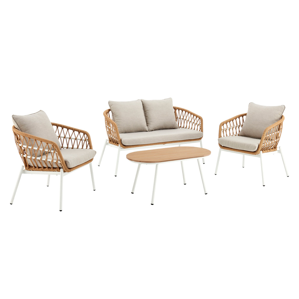 Esmeralda 4 Piece Lounge Set