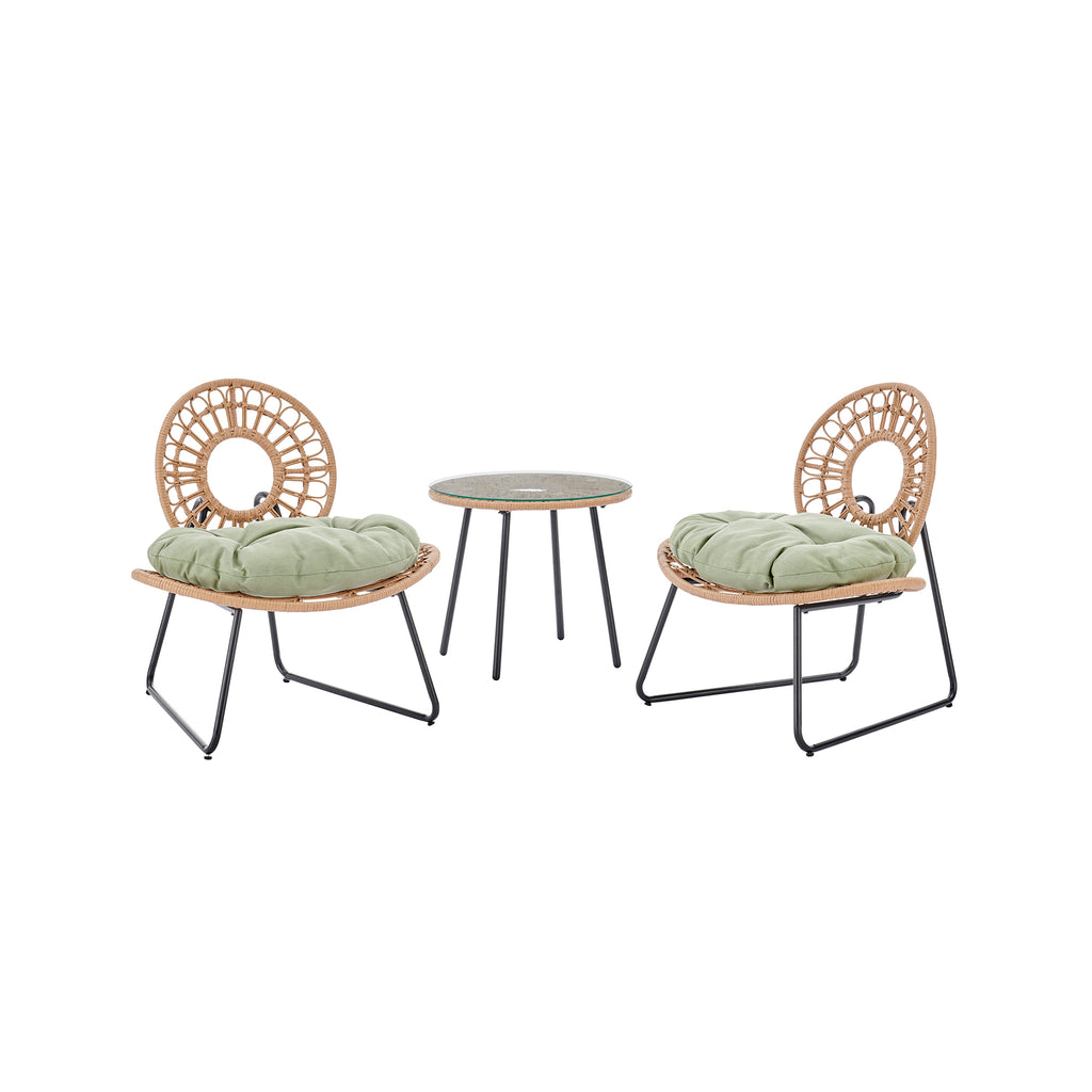 Tulama 3pc Balcony/Bistro Set