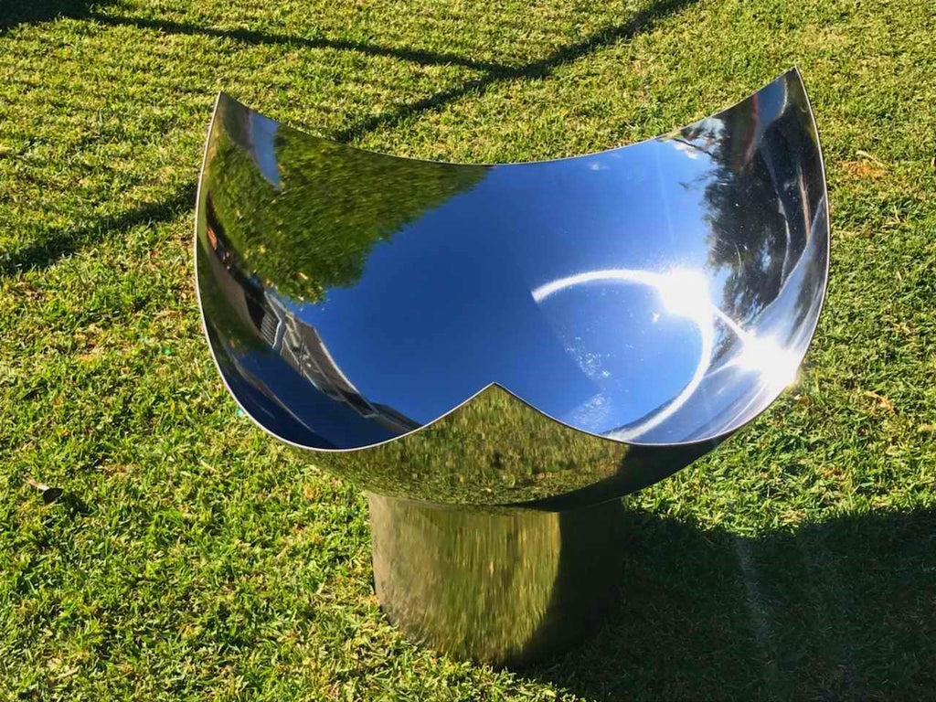 The Bonaventura Stainless Steel Firepit