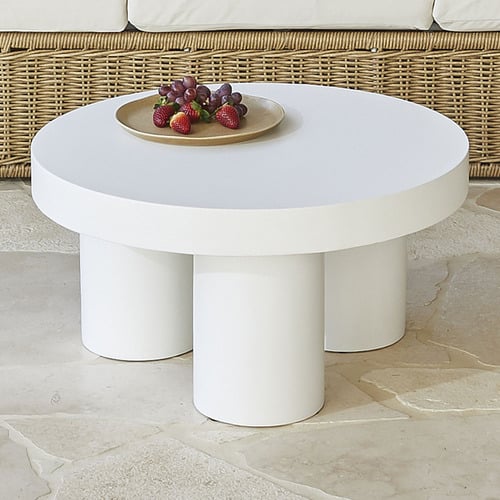 Philippa Polystone Coffee Table