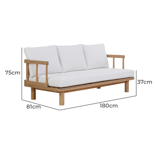 Chiatura Acacia Wood Lounge/Daybed