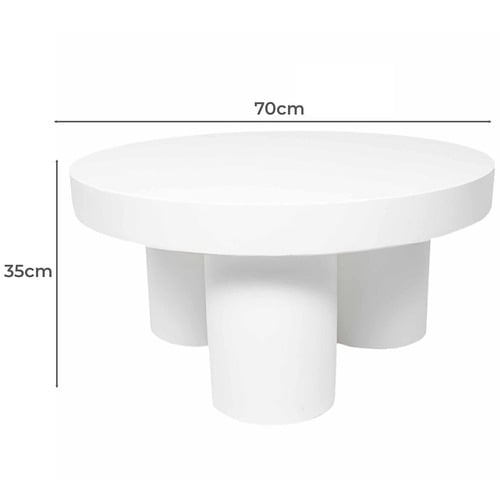 Philippa Polystone Coffee Table
