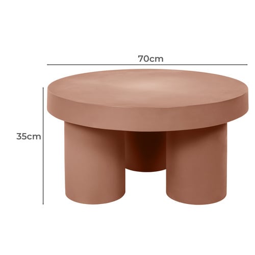 Philippa Polystone Coffee Table