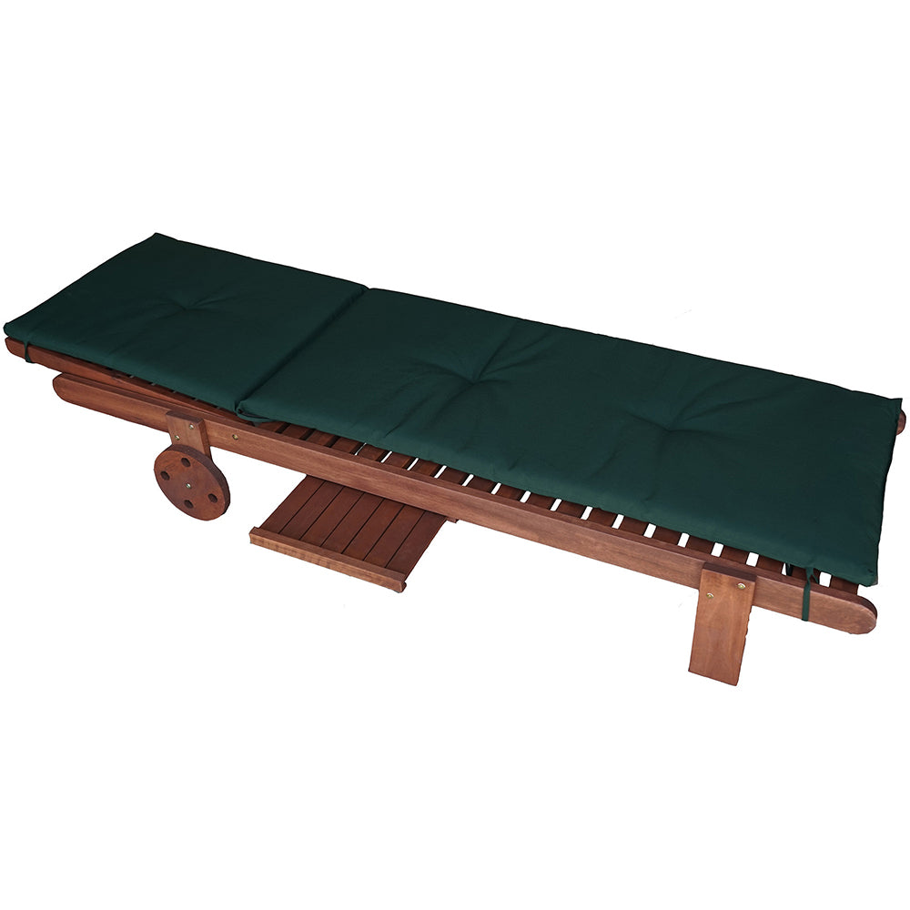 Cerise Shorea Wood Sun Lounger