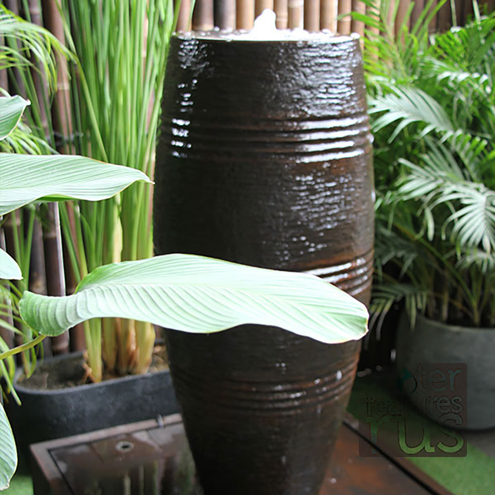 Manzanillo GRC Fountain w/White LED Light - 3 Cols