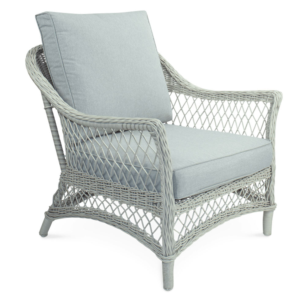 Amaryllis 3pc in Surfmist Wicker & Spunpoly Cushions