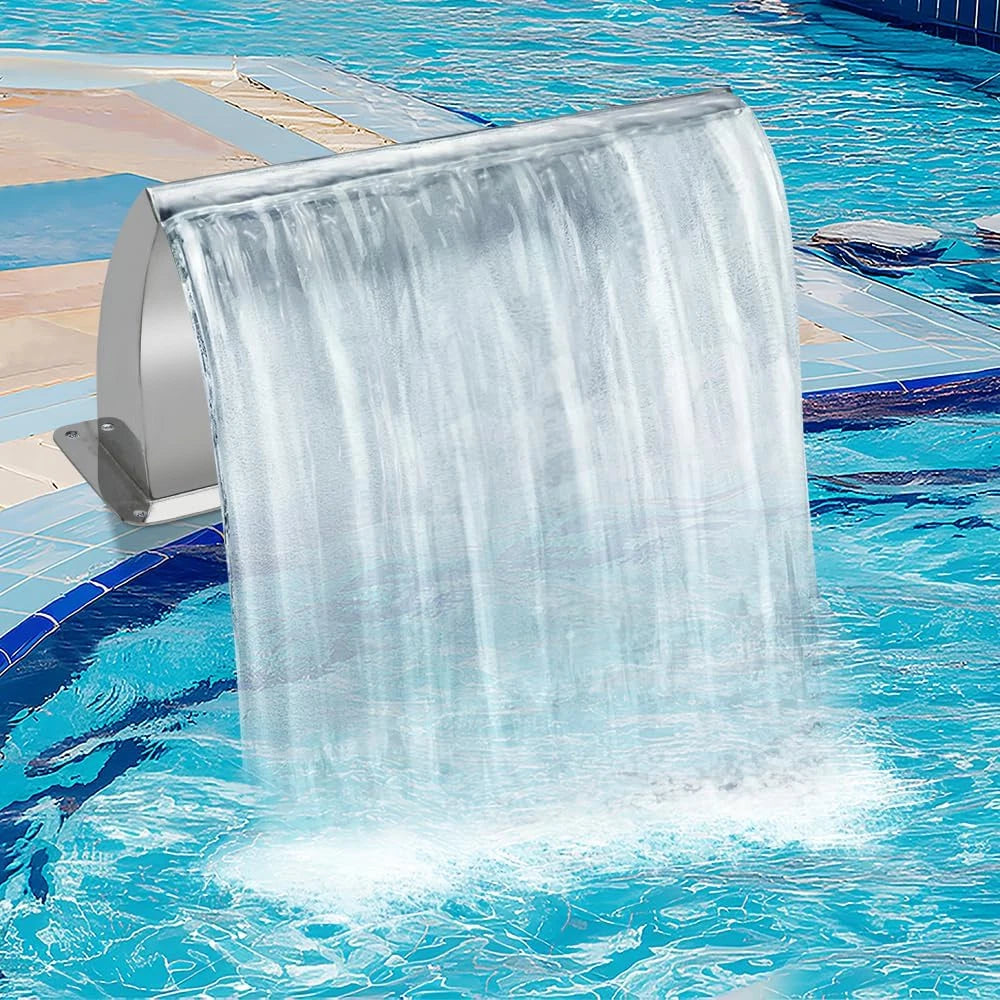 Neptune Waterfall Spillway 56cm W. Stainless St