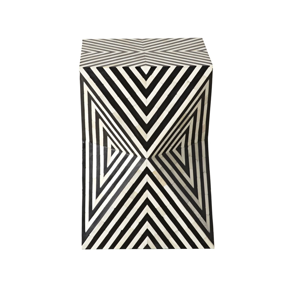 Rajasthani Bone Inlay Side Table