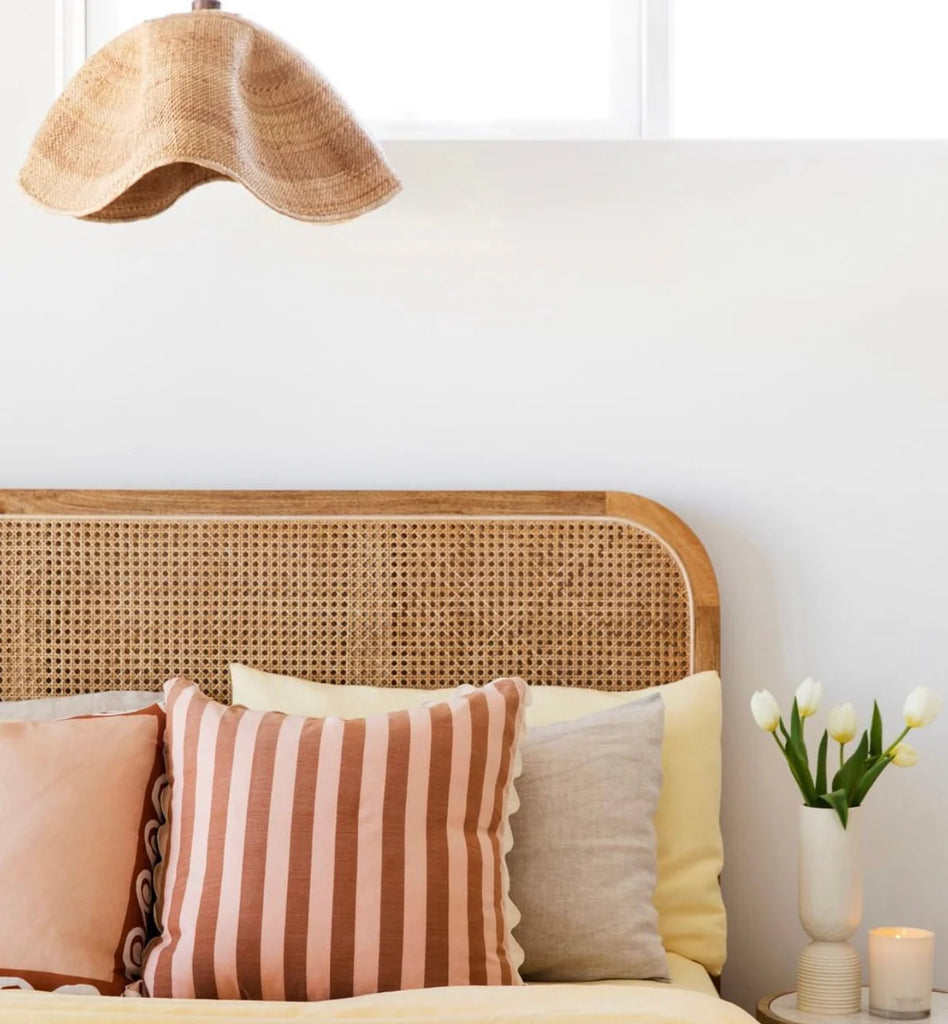 Tiva Dancing Woven Basket Pendant Light - 65-69cms