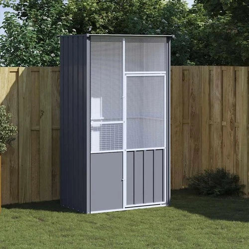 Avila Large Bird Aviary - Galvanised Steel