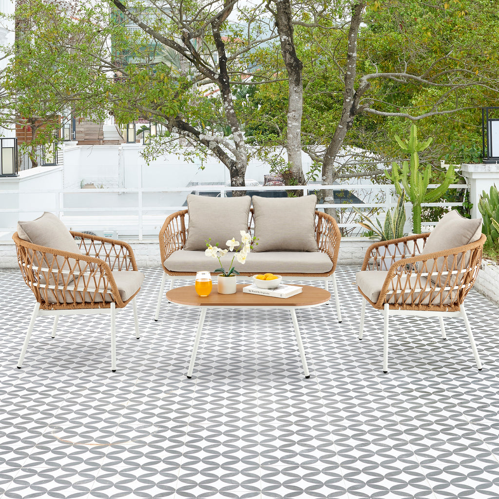 Esmeralda 4 Piece Lounge Set