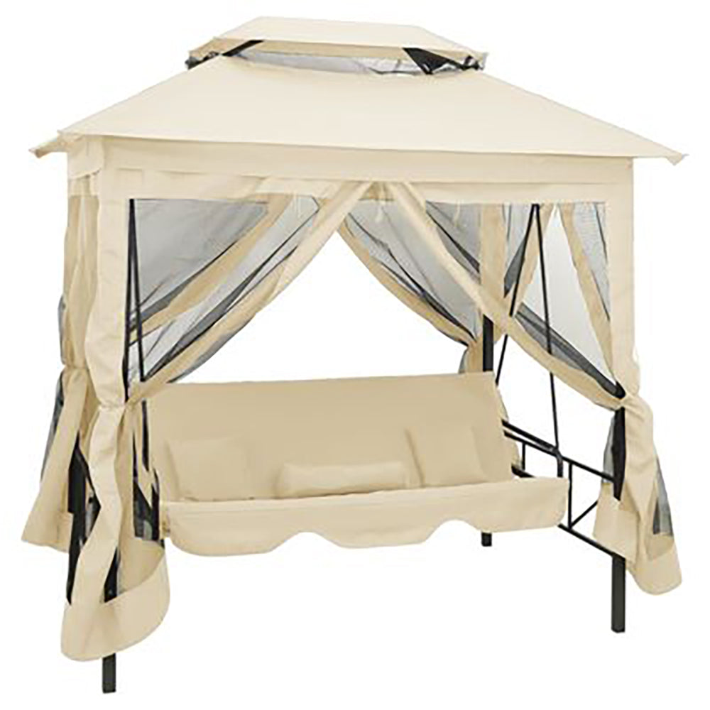 Cianna Luxury Outdoor Gazebo/Swing Chair/Sunbed - 4 Cols