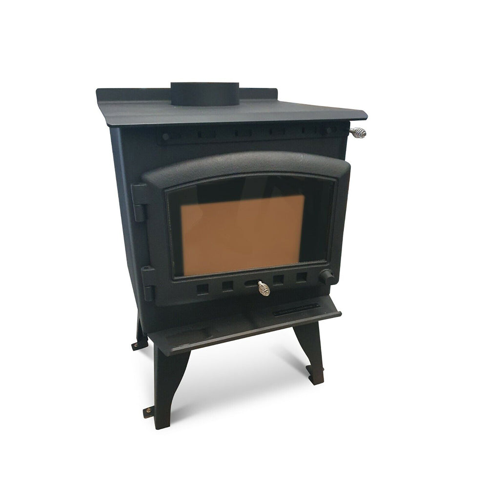 Saturn Freestanding Steel & Cast Iron Wood Heater