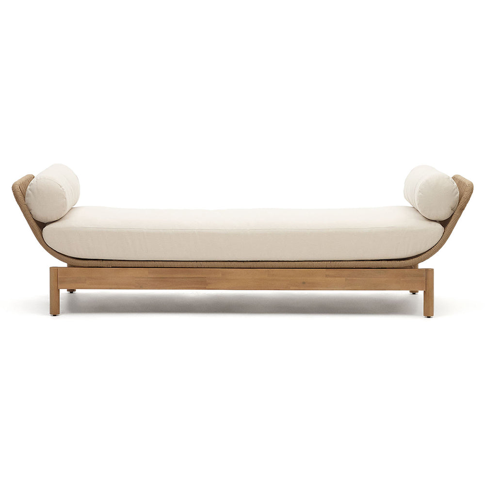 Luciano Acacia Wood Outdoor Daybed