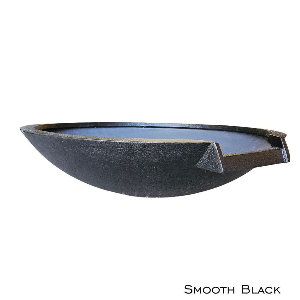 Angeles Wok Bowl with Spillway. 4 Colours. 3 Sizes