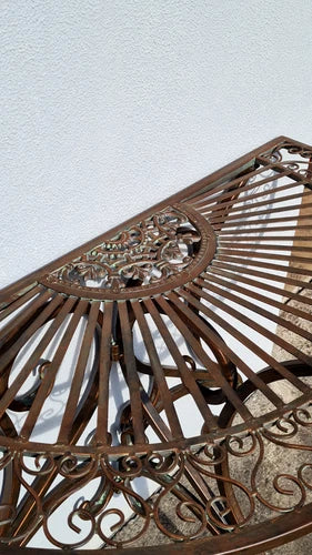 Cassis French Style Wrought Iron Accent Table