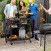 Zesta Moveable Outdoor Grill Cart