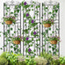 Xanthe Garden Trellis/Decorative Screens for Vines - 6 Panels