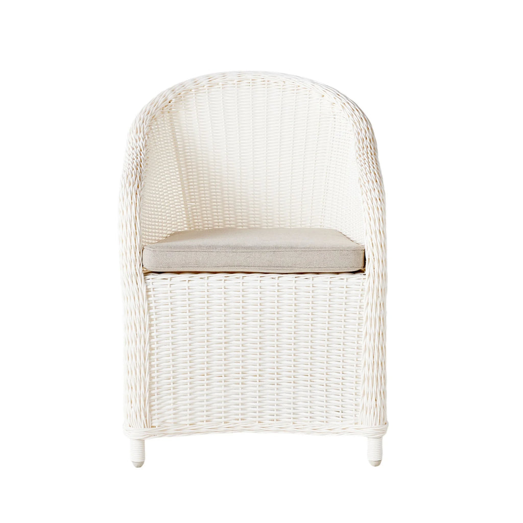 Elefanta Woven Chair - White or Beige