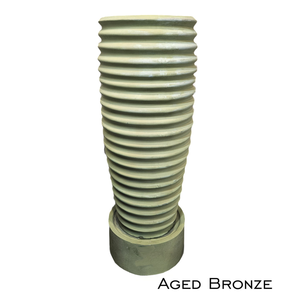 Dionysius Tall Stoneware Fountain - 3 Cols