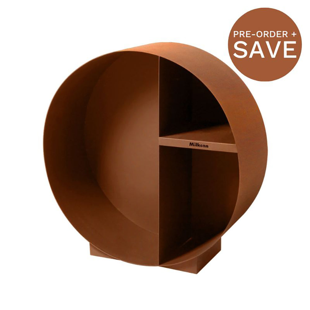 NEW Round Firewood Storage - Rust or Black