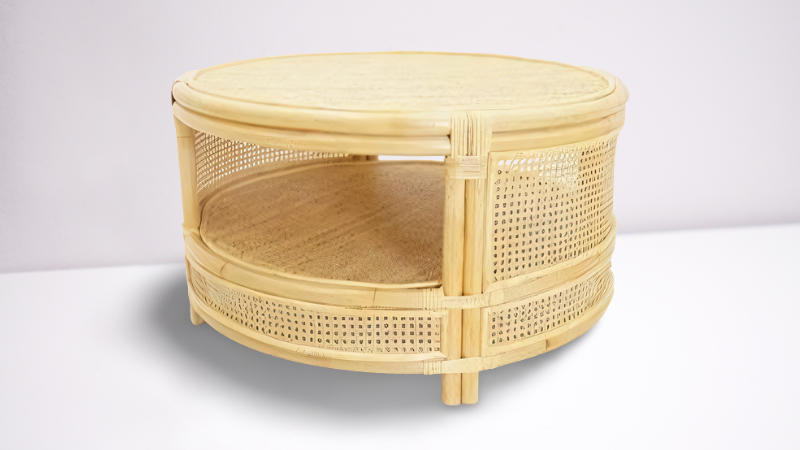 Milano Handcrafted Rattan Coffee Table