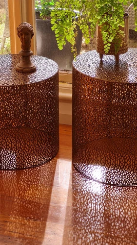Florenville Double Coffee Side and Accent Table Set