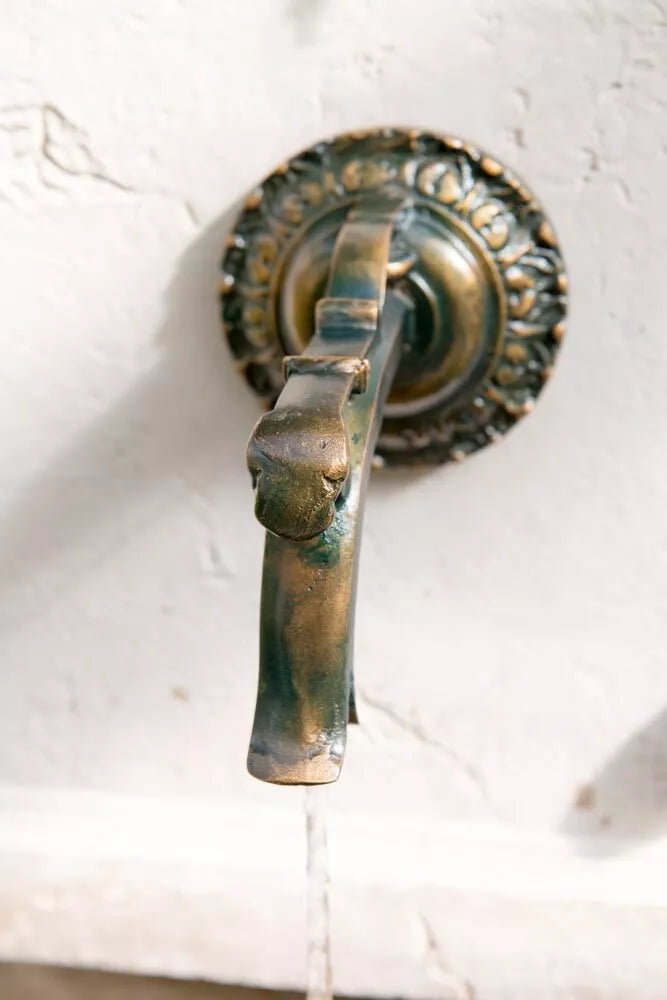 Grazie Outdoor Garden Tap/Spout. Grippo & Dolphin Design