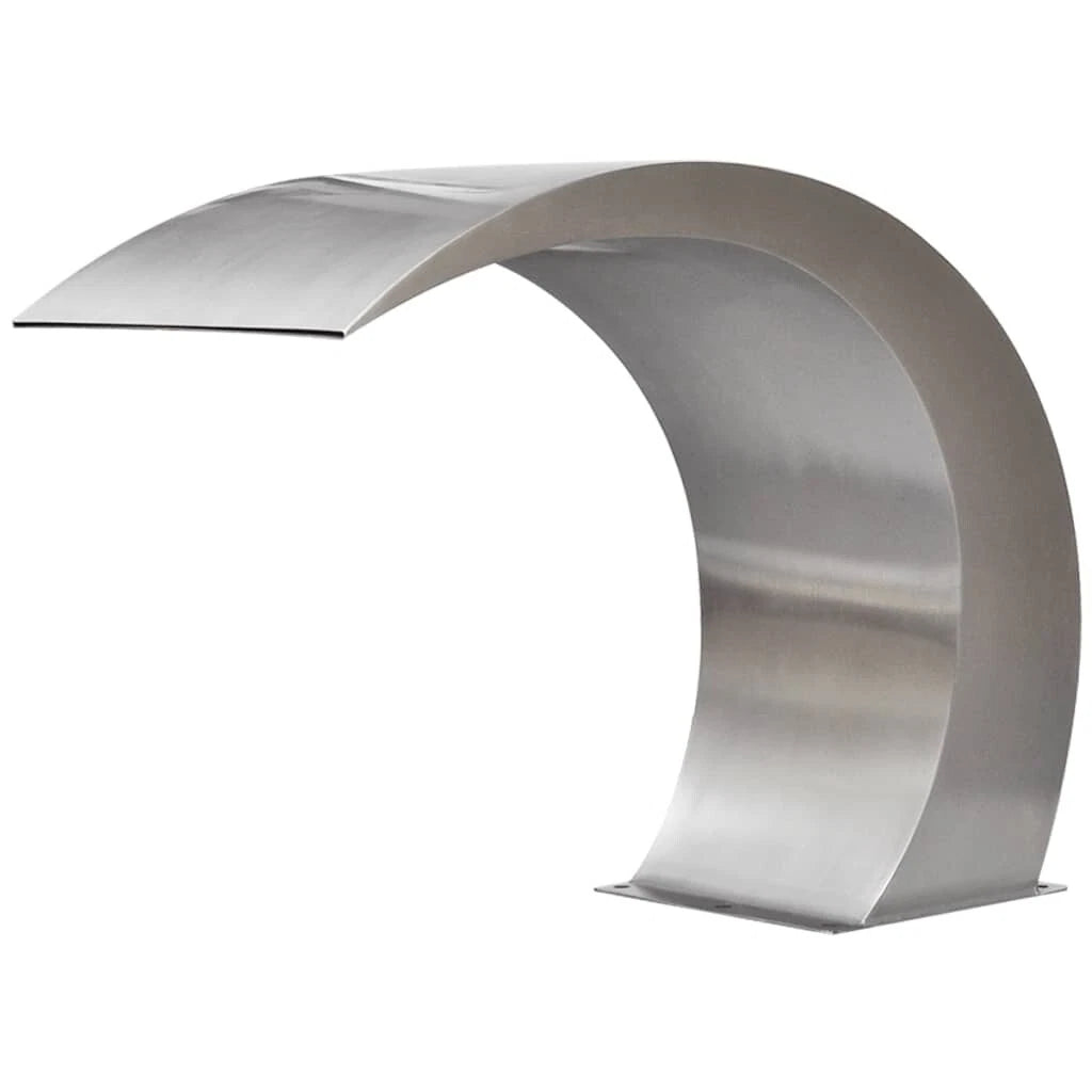 Garden Waterfall/Pool Fountain Stainless Steel. 45x30x60 cm