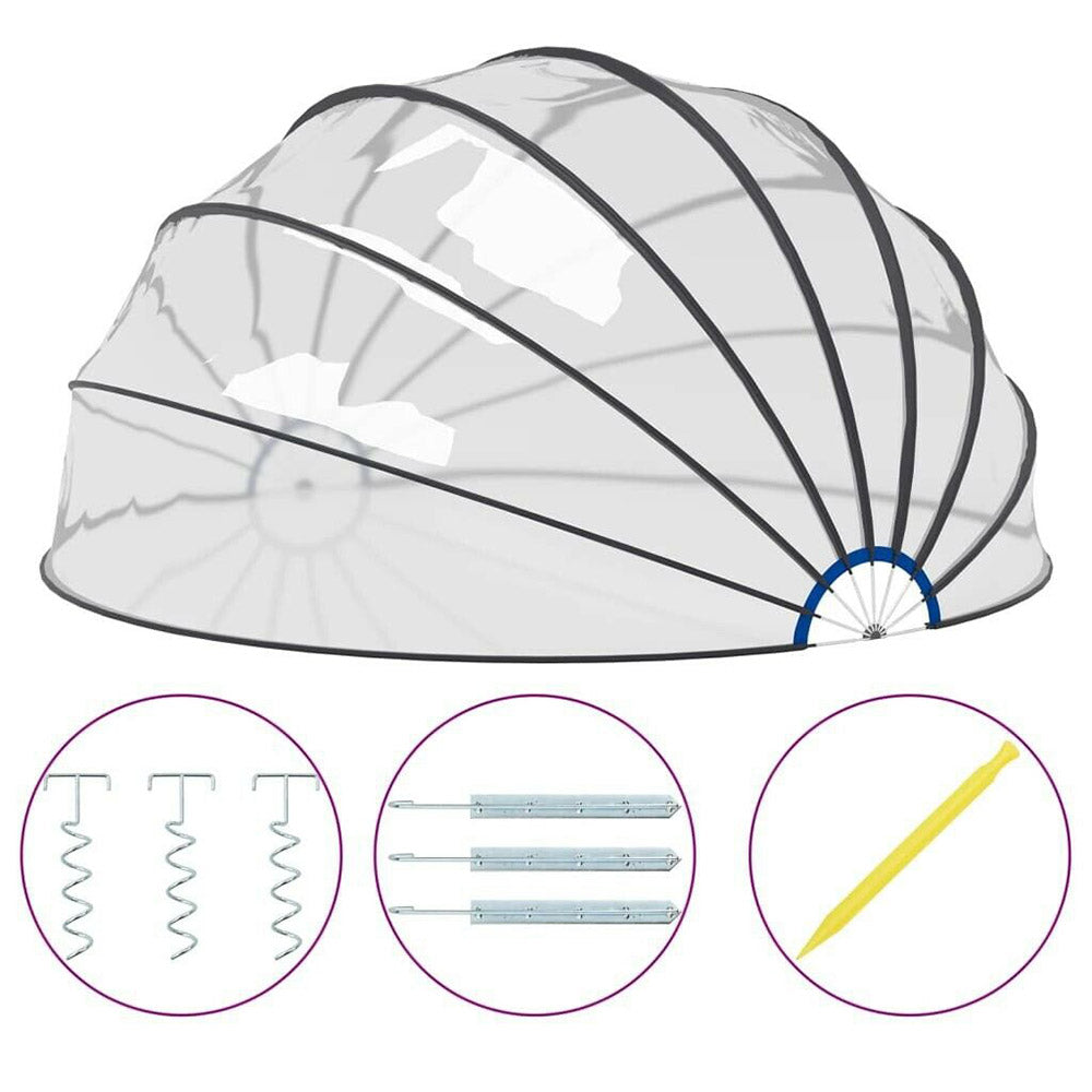 Verity Pool Dome Fibre Glass & PVC - 3 Sizes