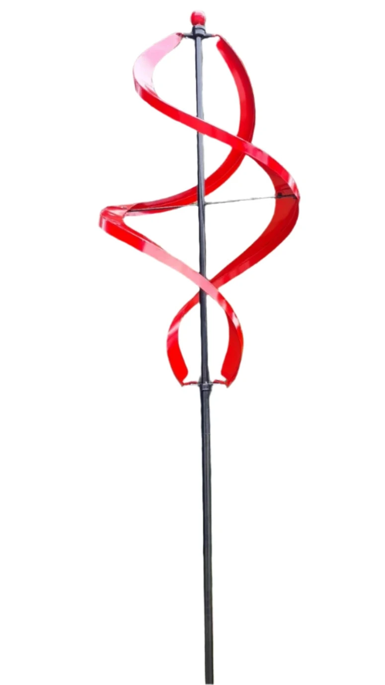 Miquelon 2.1m Tall Red Windmill