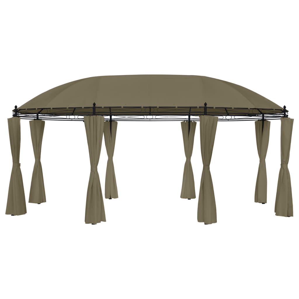 Montez 8-Panelled Gazebo - 520 x 349 x 255 cm