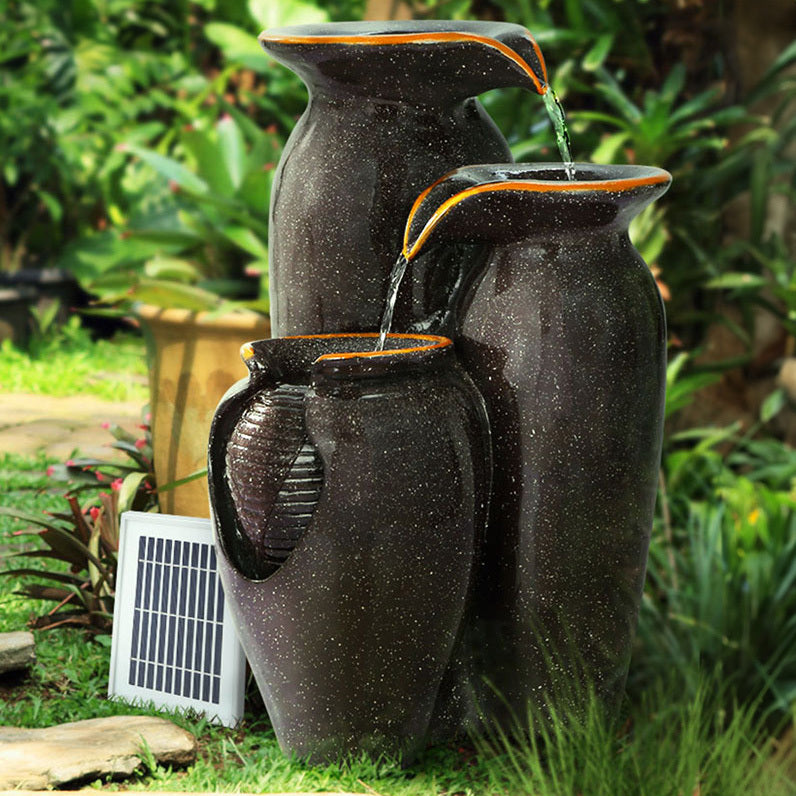 Sovann 3 Tier 52cm Hight Solar Fountain with LED