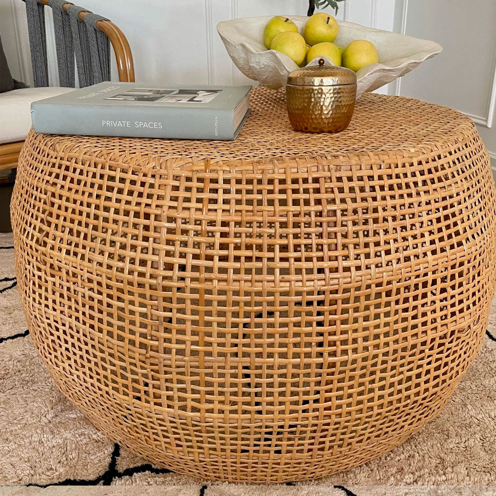 Marcheline Natural Rattan Coffee Table
