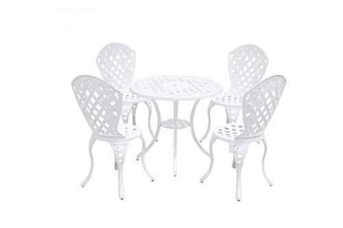 Aries 5pc Aluminium Dining Set