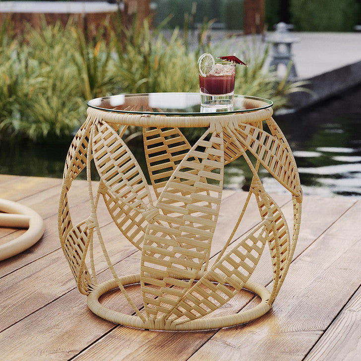 Lorimar PE Rattan Outdoor/Indoor Side Table