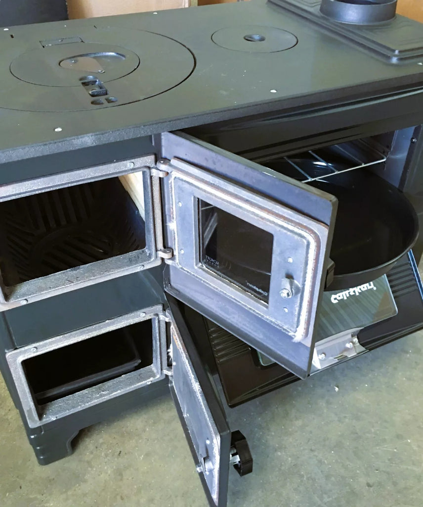 Creatus Wood Fired Stove with Oven/Pizza Oven