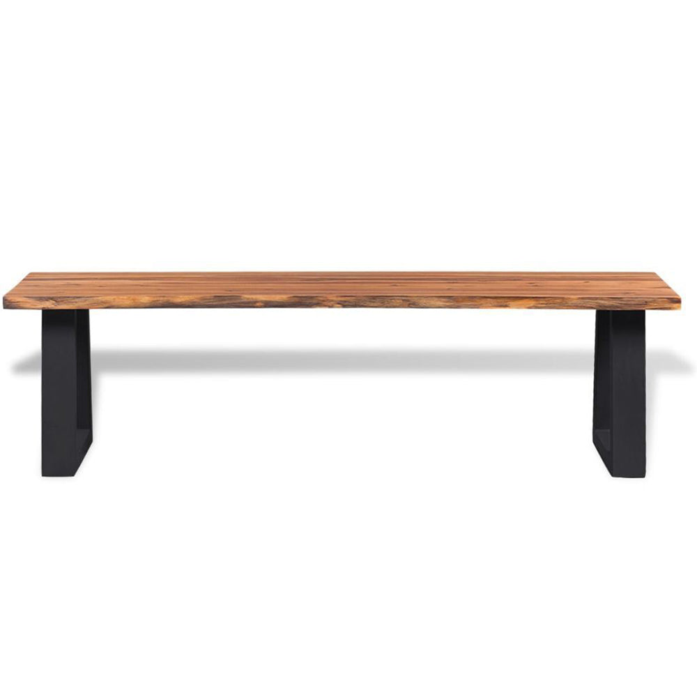 Modena Long Bench - Solid Acacia Wood