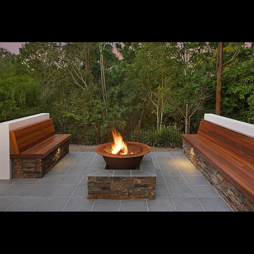 The Osaka Firepit-Coffee Table-Hotplate-Grill